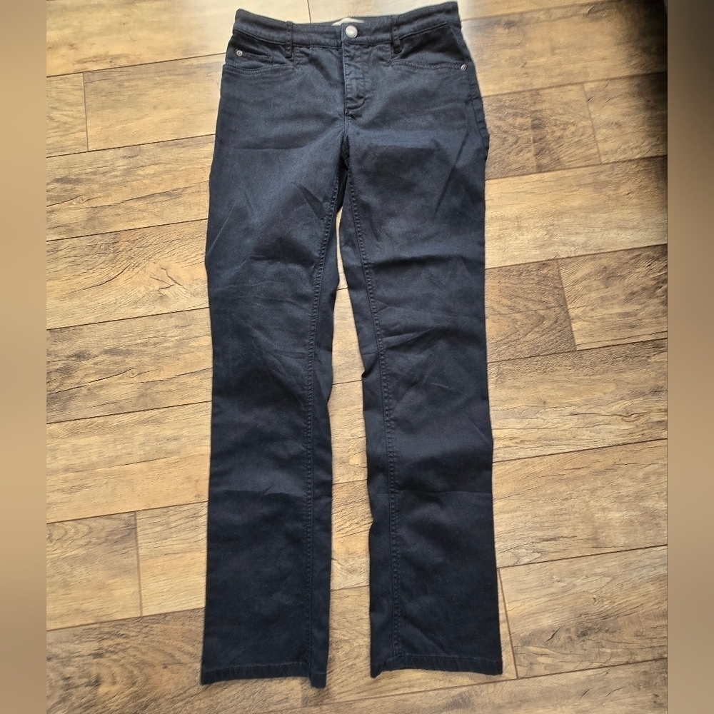 J.JILL denim size 4 Women's Black straight leg Jeans